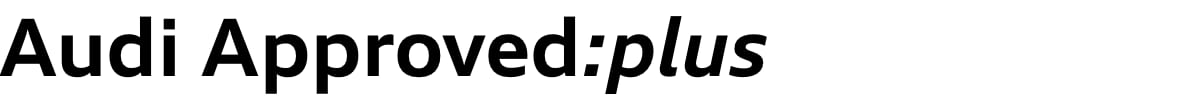 Audi Approved:plus